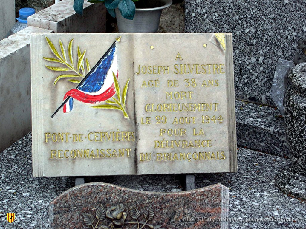 Mort pour la France Joseph Silvestre.jpg - Joseph Silvestre, mort pour la france